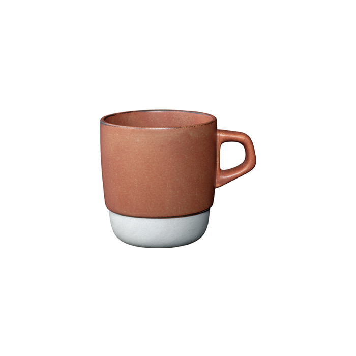 [킨토] 슬로우 커피 320ml 스택머그 오렌지 / 예쁜 수입식기 머그컵