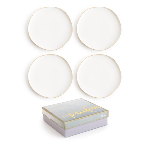 [로잔나] Pacifica Plate White 4pcs/set