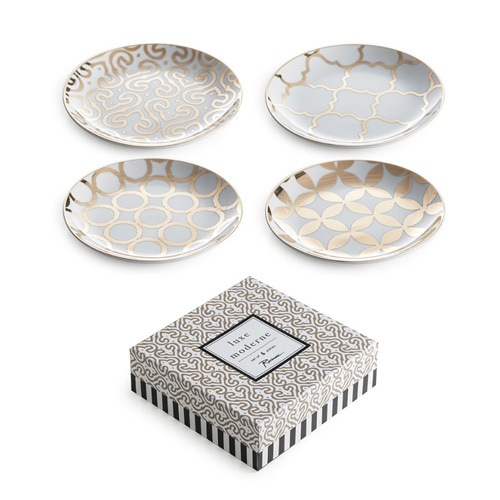 [로잔나] Luxe Moderne Appetizer Plate 4pcs/set